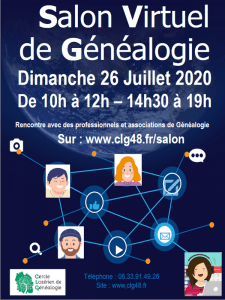 affiche-salon-virtuel-génealogie-2020-sandrine-anton-fayard-généalogiste