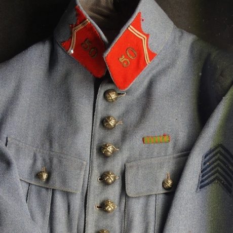 uniforme lieutenant 50 RAC